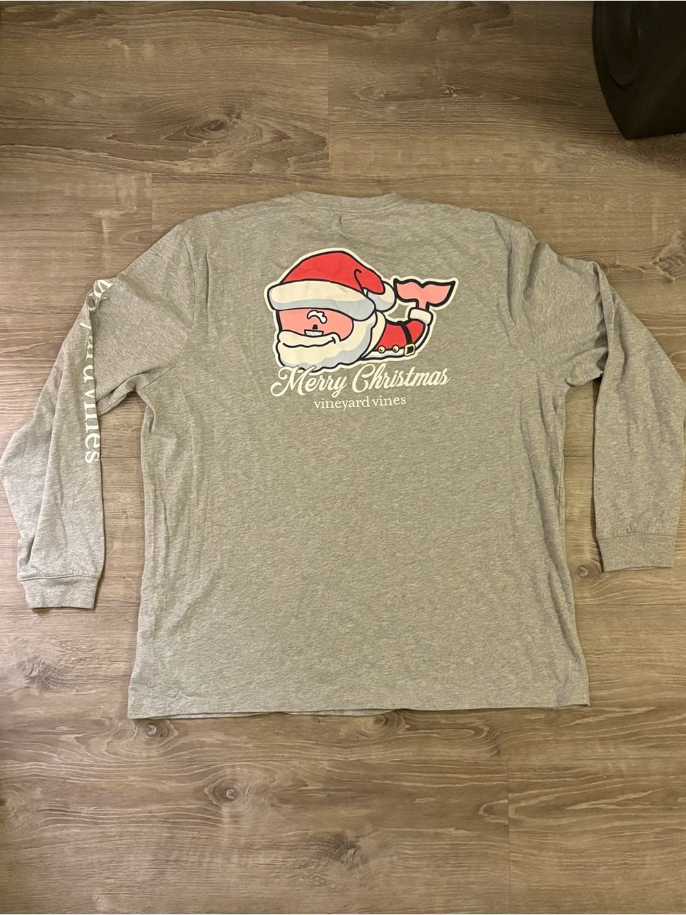 Holiday shirt with Merry Christmas graphic